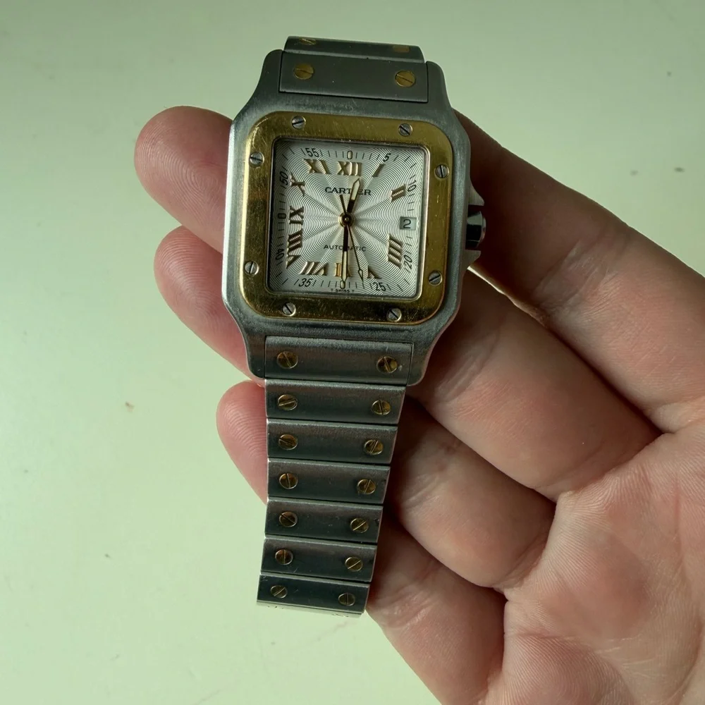 Vintage Cartier Santos de Galbee - Picture 1 of 6